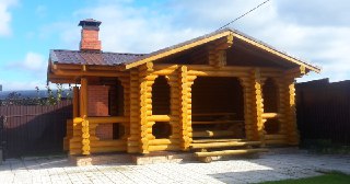Строительство дома из бревна под ключ Муравленко цены от 10648 руб.