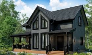 Проекты каркасных домов с террасой от 3690 рублей | Строй-Мрв