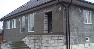 Фасад из газобетона для дома в Муравленко - Строй-Мрв, качественная отделка от 2109 руб.